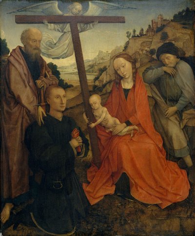 The Holy Family with Saint Paul and a Donor by Rogier van der Weyden